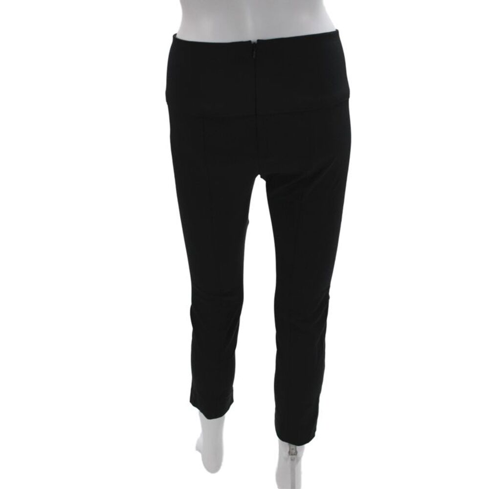 Veronica Beard Womens Ankle Pants Black 86% Nylon Zip Size 4 - Picture 3 of 6